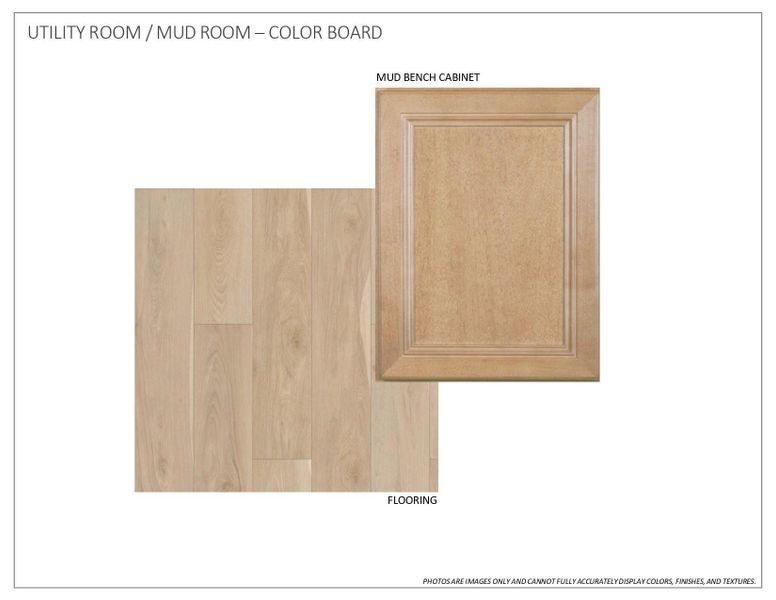 Sample of building materials used in homes in Elyson, Katy (Image 5).