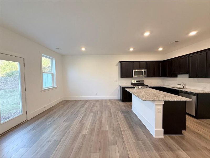 Furnished interior view inside a new home in Park Vue, Atlanta (Image 10).