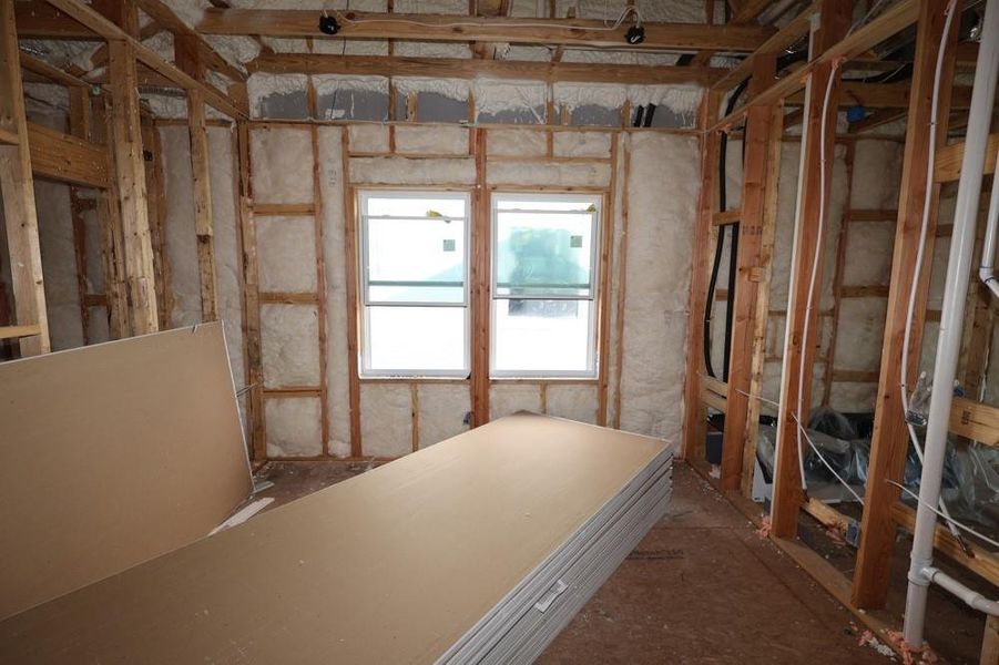 Furnished interior view inside a new home in Easthaven at Bridgeland Central - Vision Collection, Cypress (Image 3). Furnished interior view inside a new home in Easthaven at Bridgeland Central - Vision Collection, Cypress (Image 3).