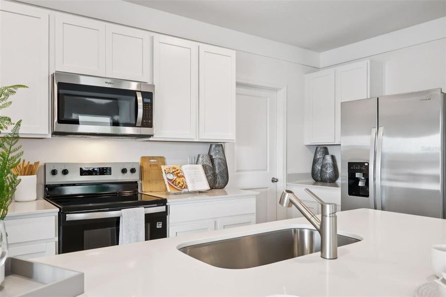 Furnished interior view inside a new home in , Haines City (Image 11).