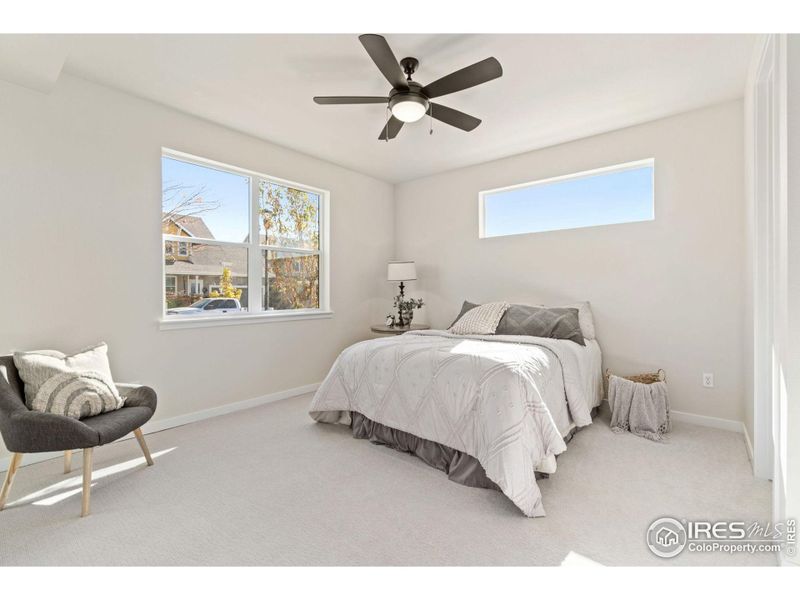 Furnished interior view inside a new home in , Fort Collins (Image 24). Furnished interior view inside a new home in , Fort Collins (Image 24).