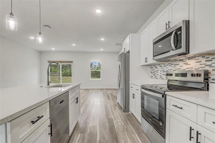 Furnished interior view inside a new home in , Ocala (Image 11).