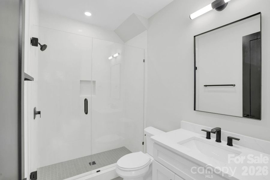 Furnished interior view inside a new home in , Charlotte (Image 10).