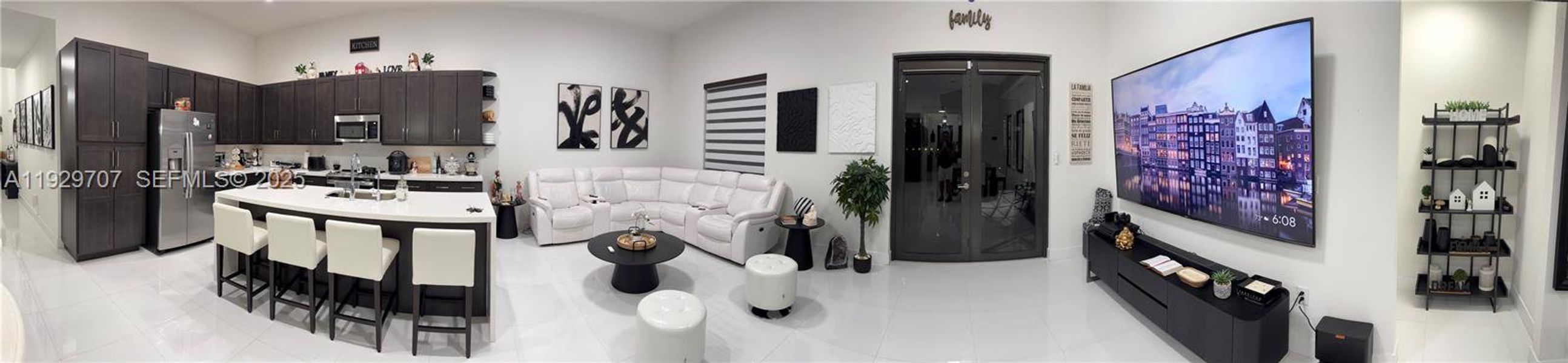 Furnished interior view inside a new home in , Homestead (Image 15). Furnished interior view inside a new home in , Homestead (Image 15).