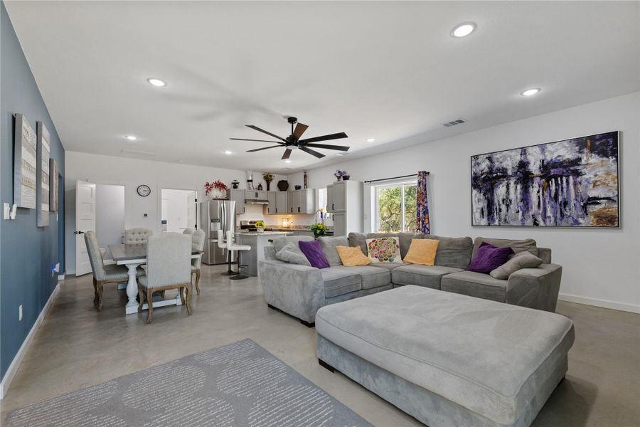 Furnished interior view inside a new home in , Dripping Springs (Image 7).