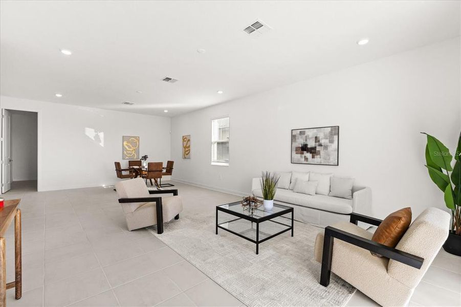 Furnished interior view inside a new home in Dora Parc, Mount Dora (Image 14).