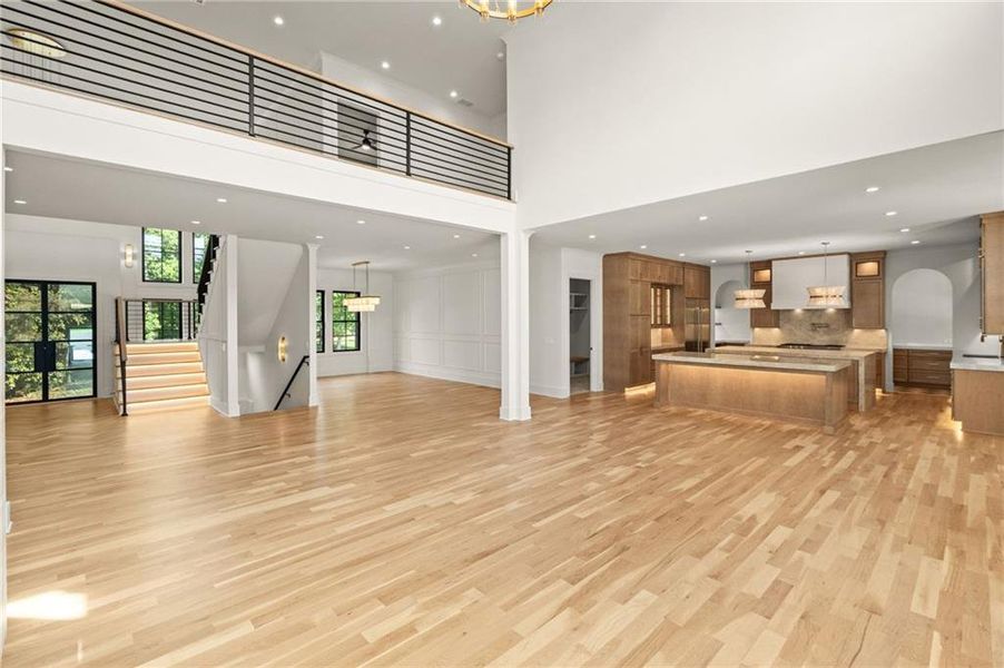 Spacious, unfurnished interior of a new home in , Marietta (Image 50).