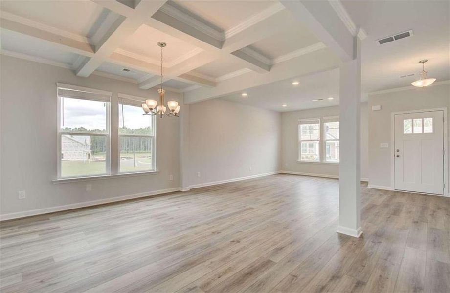 Spacious, unfurnished interior of a new home in Westminster, Covington (Image 10).