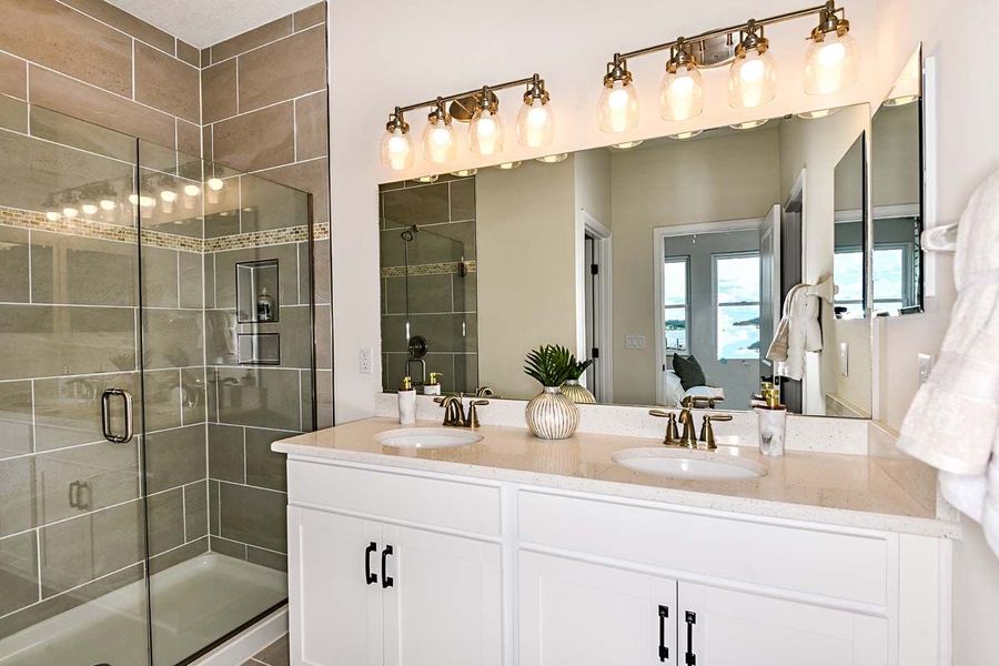 Furnished interior view inside a new home in The Sanctuary – Coastal Collection, Punta Gorda (Image 14).