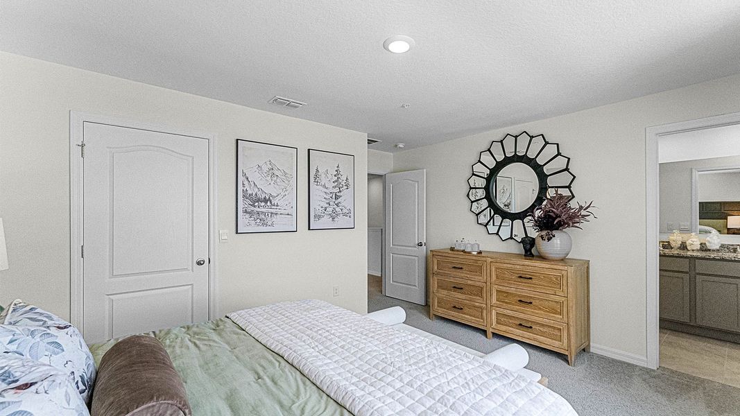 Furnished interior view inside a new home in Windrose, Apopka (Image 22).
