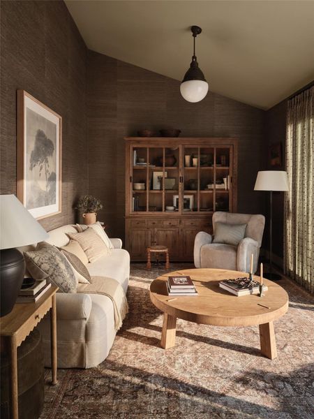 Upstairs, Amber Lewis creates a private loft retreat — intimate, effortless, and connected to the open air.