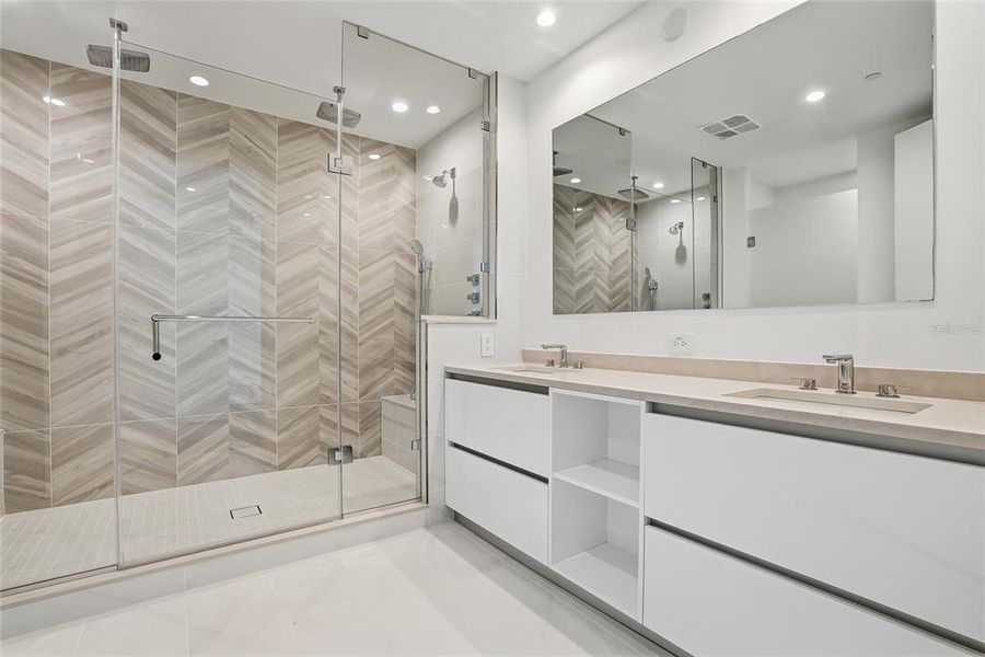 Furnished interior view inside a new home in , St. Petersburg (Image 7).