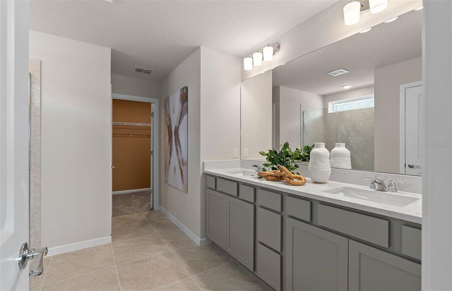 Furnished interior view inside a new home in The Landings at Live Oak Lake, St. Cloud (Image 17).