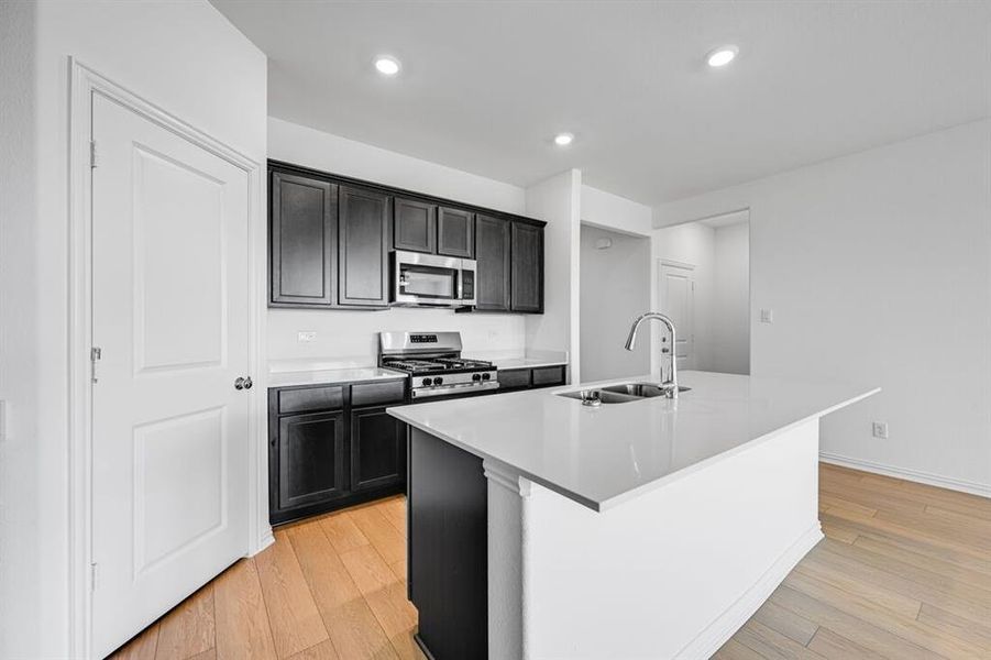 Furnished interior view inside a new home in River Ridge, Crandall (Image 5). Furnished interior view inside a new home in River Ridge, Crandall (Image 5).