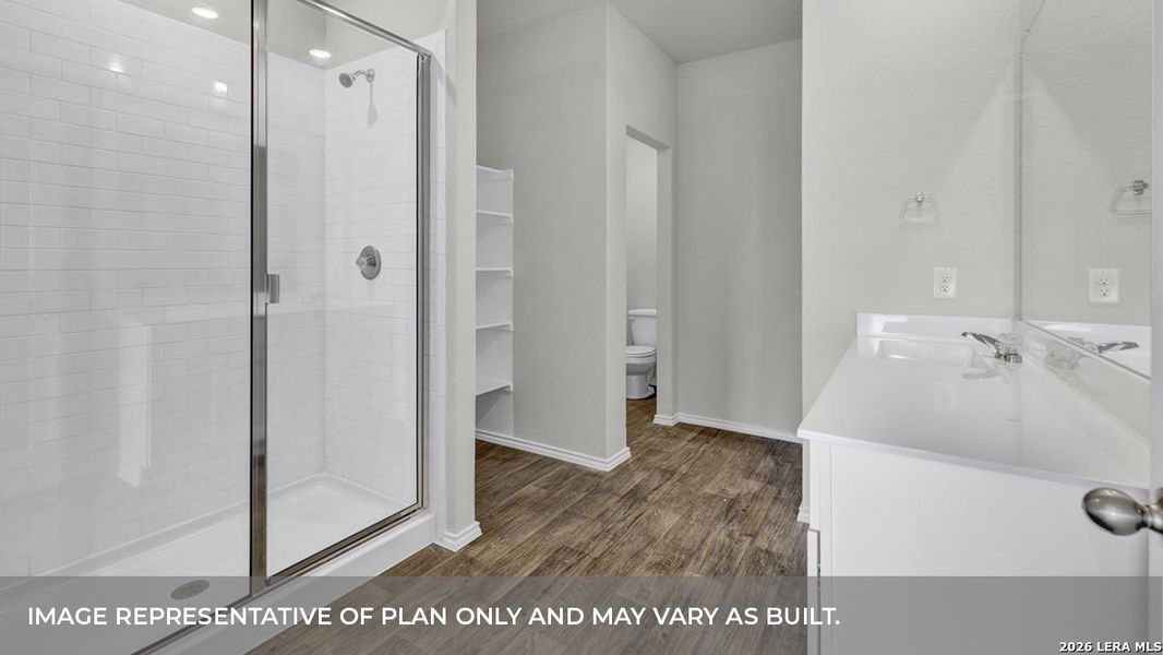 Furnished interior view inside a new home in Arroyo Ranch, Seguin (Image 3).