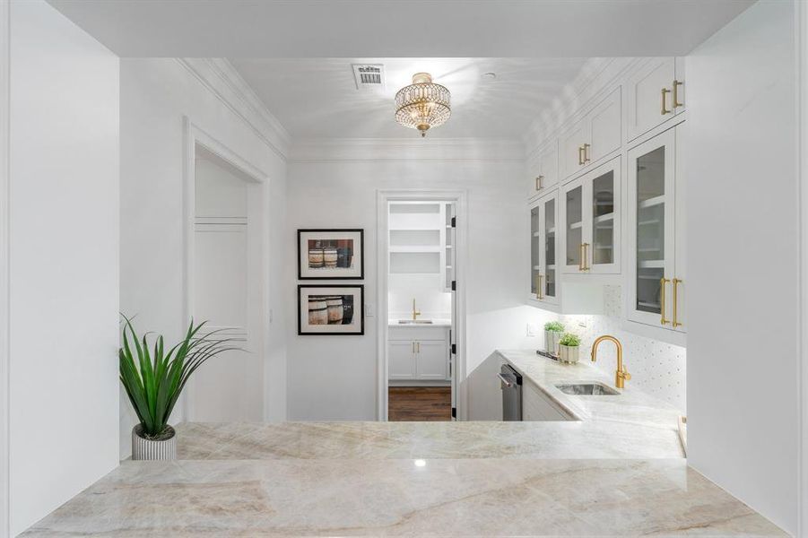Furnished interior view inside a new home in , University Park (Image 16).