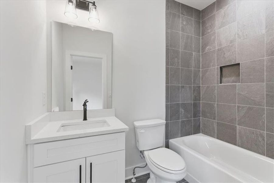 Furnished interior view inside a new home in , Rome (Image 10).