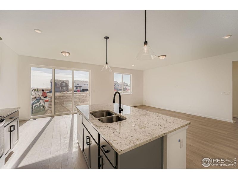 Furnished interior view inside a new home in Farmstead, Berthoud (Image 9).