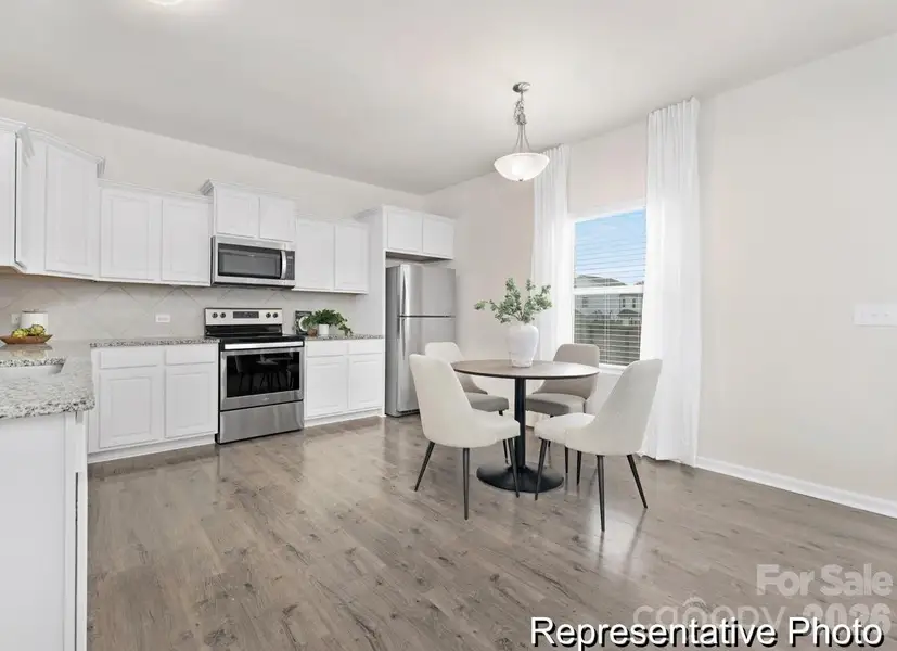 Furnished interior view inside a new home in Morgan Hills, Albemarle (Image 13).
