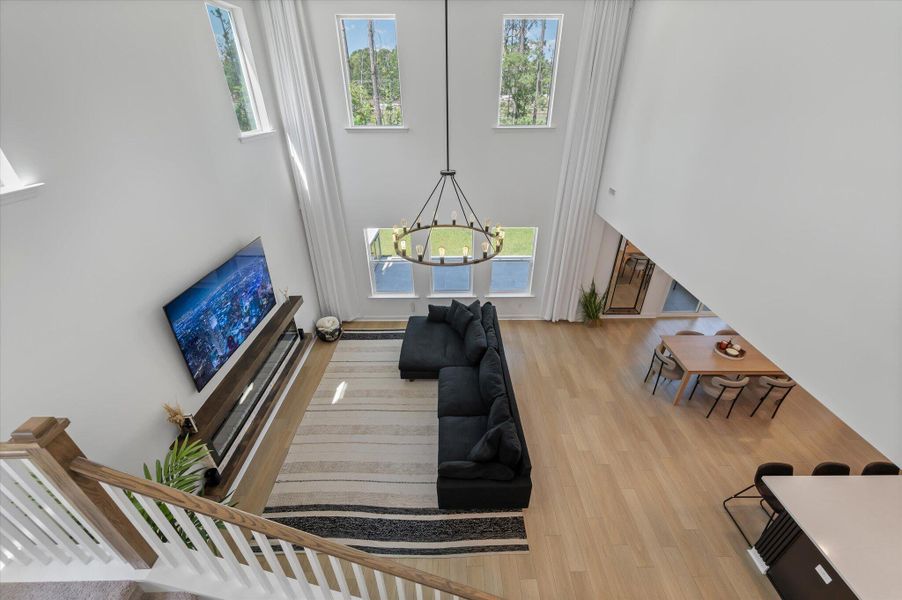 Furnished interior view inside a new home in , Charleston (Image 8).