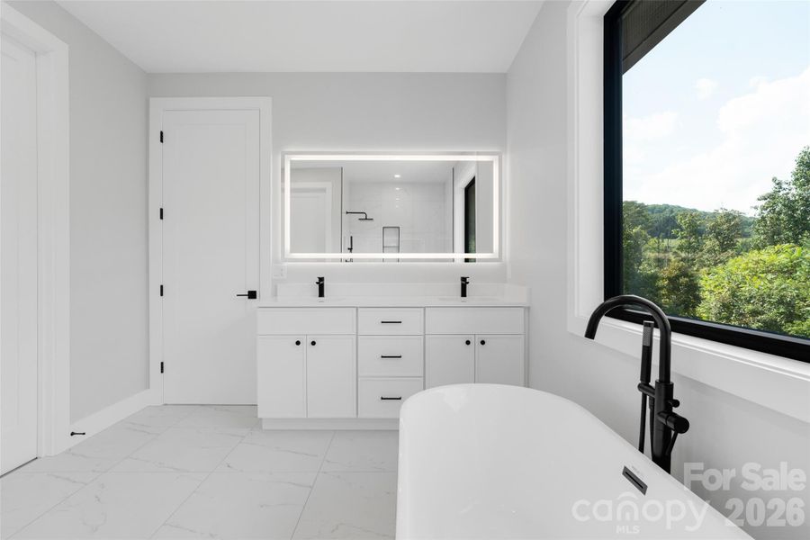 Furnished interior view inside a new home in , Leicester (Image 19).