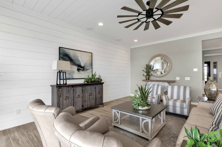 Representative furnished interior of a home built from the Residence Six by Blandford Homes in Earnhardt Ranch, Chandler (Image 36). Representative furnished interior of a home built from the Residence Six by Blandford Homes in Earnhardt Ranch, Chandler (Image 36).