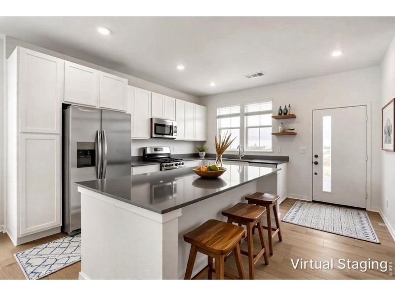 Furnished interior view inside a new home in Riano Ridge, Loveland (Image 8).