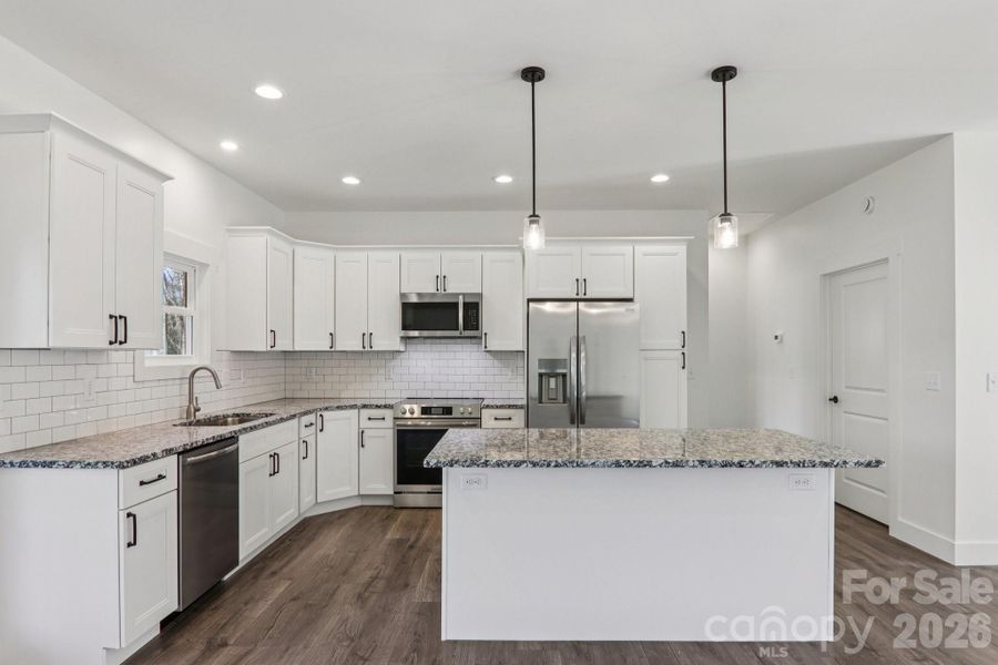 Furnished interior view inside a new home in , Hendersonville (Image 3).