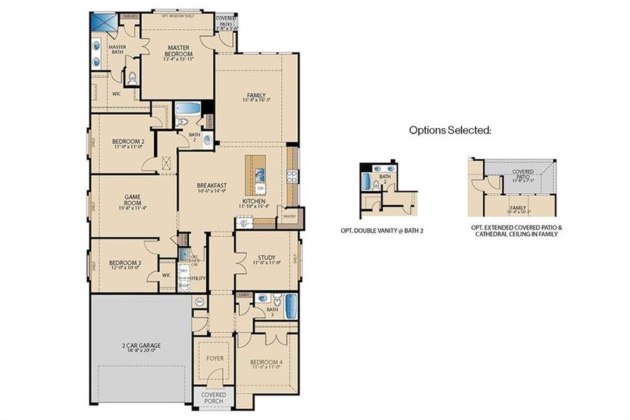 1012 Norwich Dr -Addison II Floor Plan
