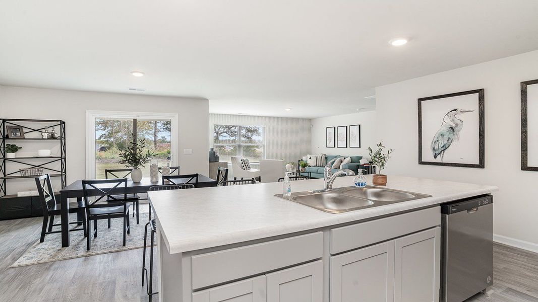 Furnished interior view inside a new home in Auberon Woods, Conway (Image 14).