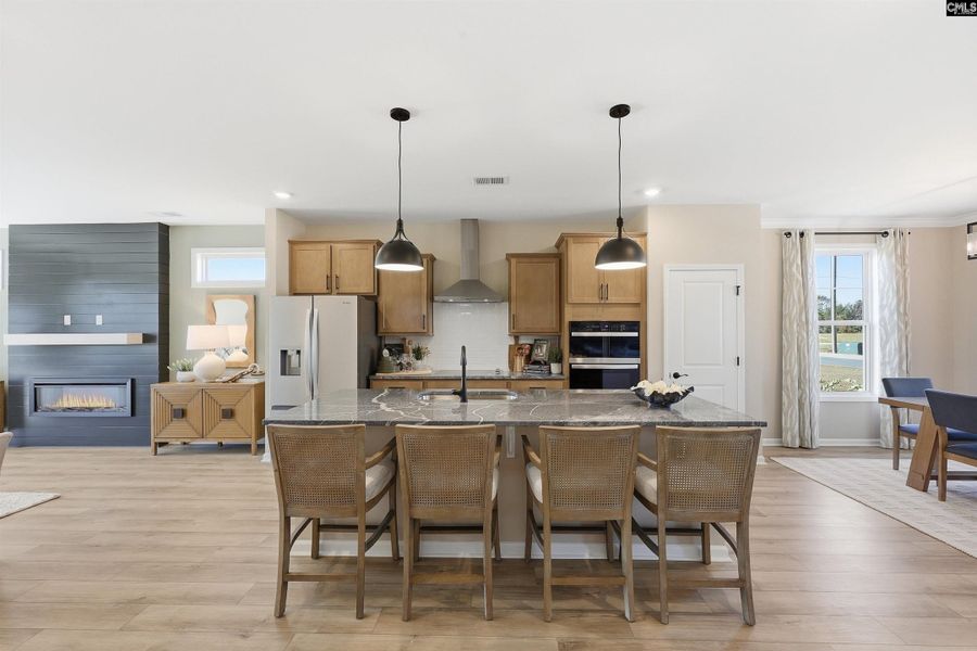 Furnished interior view inside a new home in Beach Forest, Sumter (Image 17).
