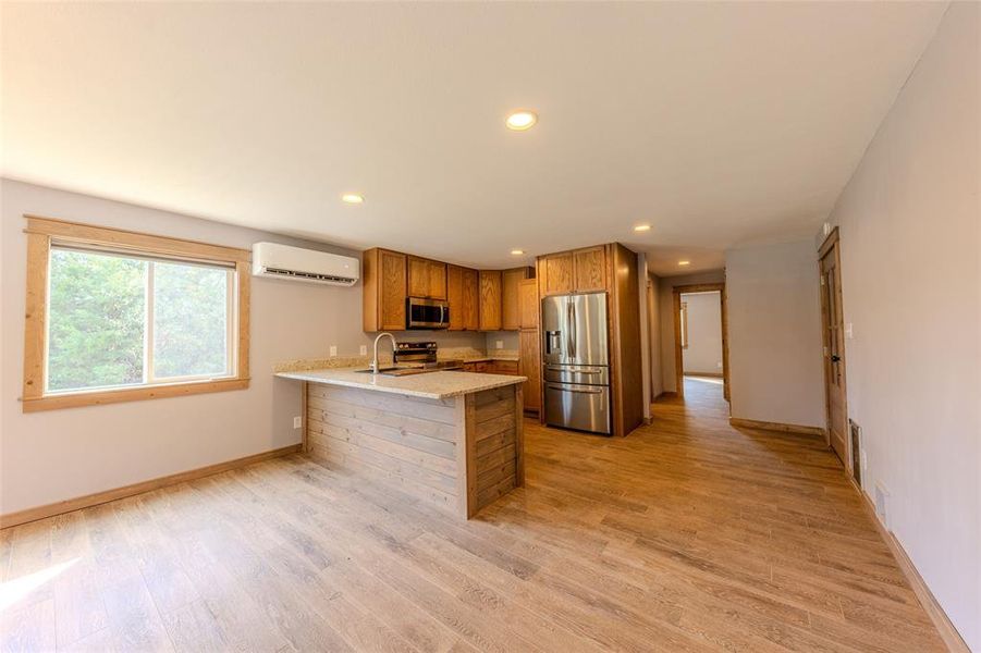 Furnished interior view inside a new home in , Scroggins (Image 9).