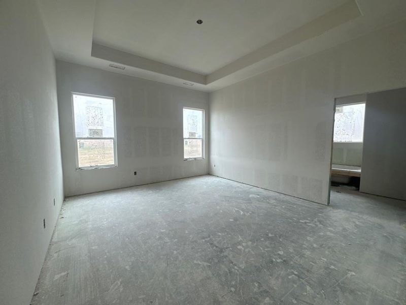 In-progress construction of a new home in Terra Escalante, Blue Ridge, TX (Image 14). In-progress construction of a new home in Terra Escalante, Blue Ridge, TX (Image 14).