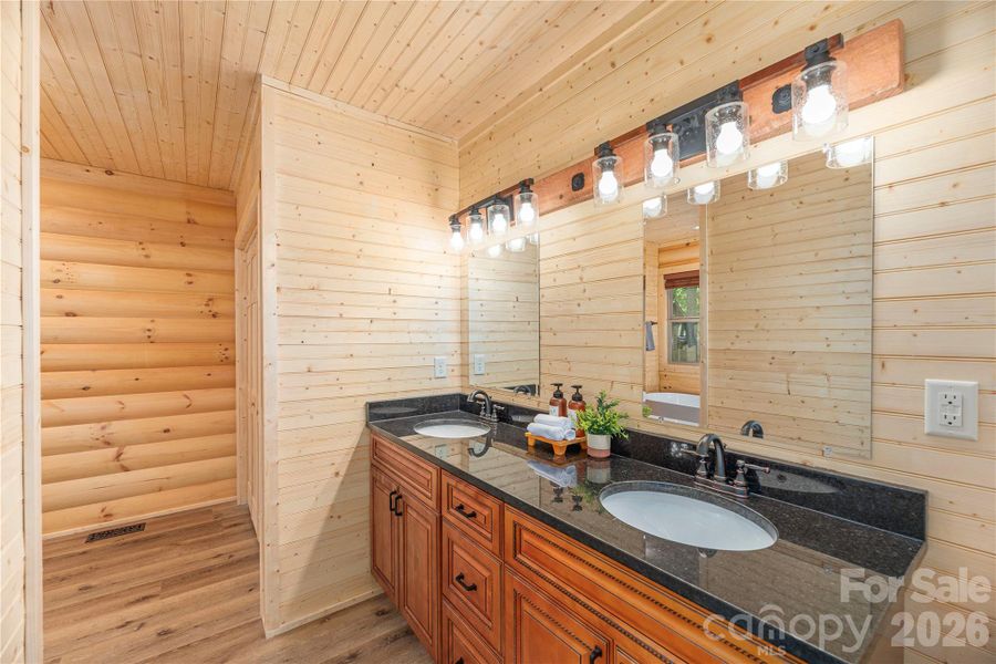 Furnished interior view inside a new home in , Maggie Valley (Image 12).
