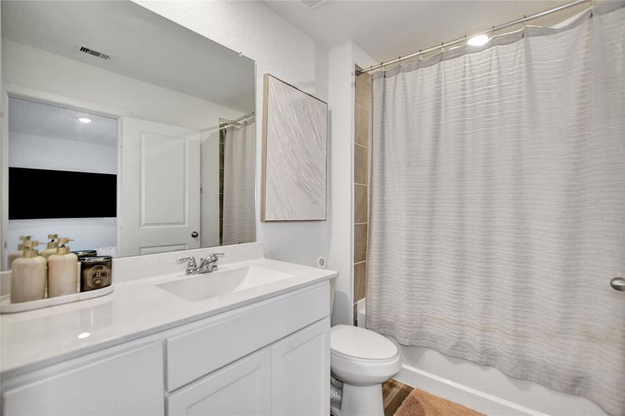 Furnished interior view inside a new home in Legacy Park, Houston (Image 12).
