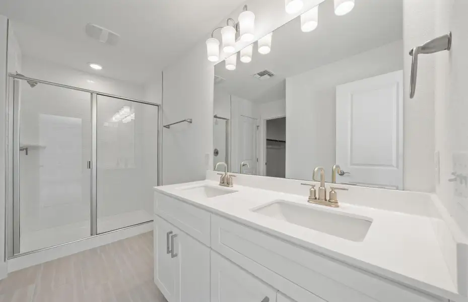 Furnished interior view inside a new home in Crosswinds, Kyle (Image 5). Furnished interior view inside a new home in Crosswinds, Kyle (Image 5).