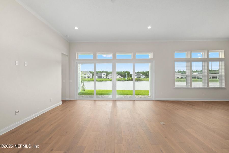 Spacious, unfurnished interior of a new home in Silver Landing at SilverLeaf, St. Augustine (Image 47). Spacious, unfurnished interior of a new home in Silver Landing at SilverLeaf, St. Augustine (Image 47).