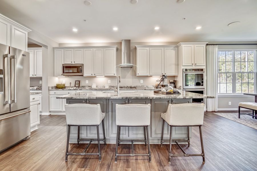 Representative furnished interior of a home built from the Wylie by Caruso Homes in Magnolia Acres, Fuquay Varina (Image 6).