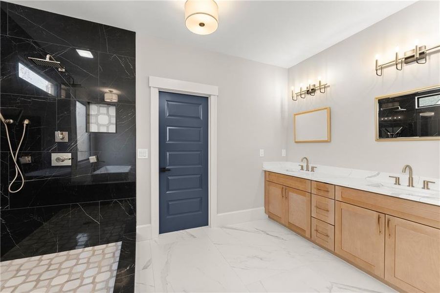 Furnished interior view inside a new home in , Dahlonega (Image 22).