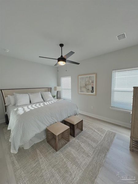 Furnished interior view inside a new home in Allison Acres, Cantonment (Image 10).
