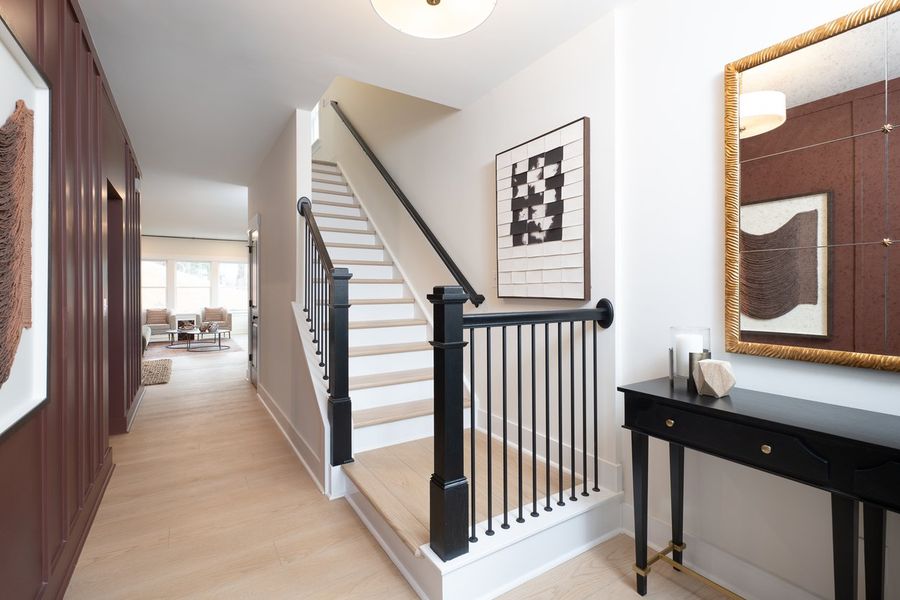 Representative furnished interior of a home built from the Knox by Ashton Woods in Rowland's Grant, Fuquay Varina (Image 6).