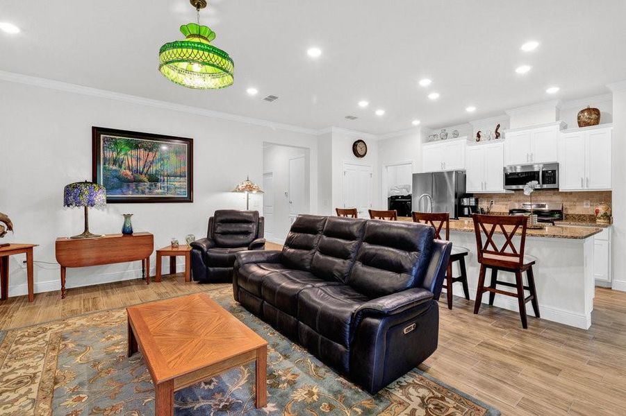 Furnished interior view inside a new home in , Vero Beach (Image 25).
