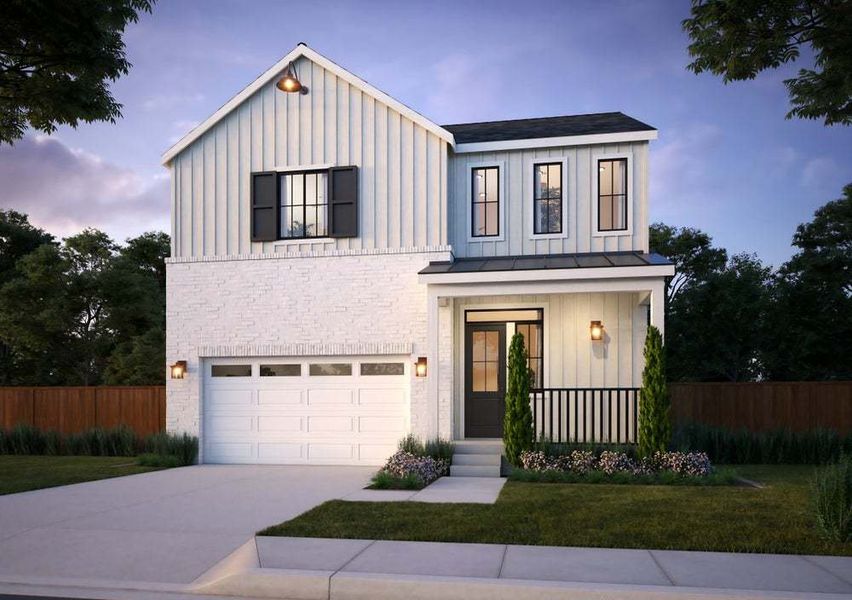 Festival at RainDance by Trumark Homes | Plan 6A | Modern Farmhouse