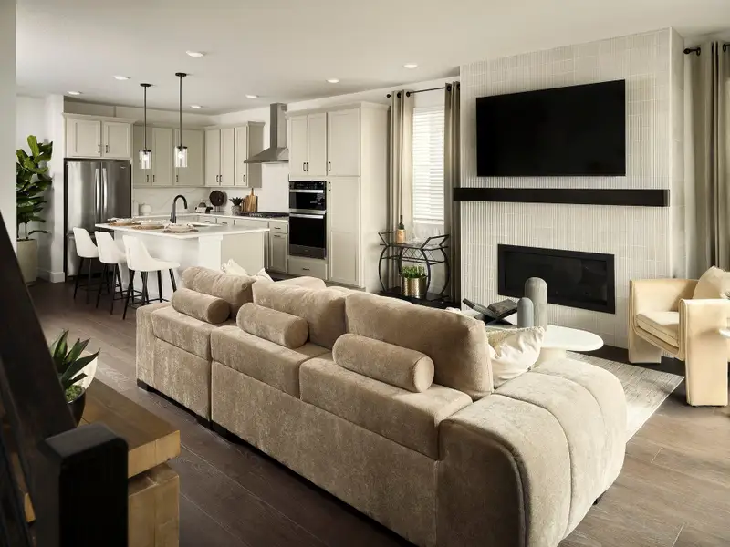 Furnished interior view inside a new home in Uplands, Westminster (Image 12).