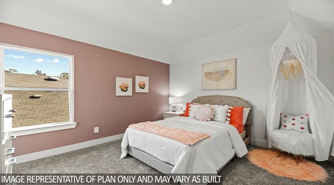 Furnished interior view inside a new home in River Ranch Estates, Dayton (Image 22).