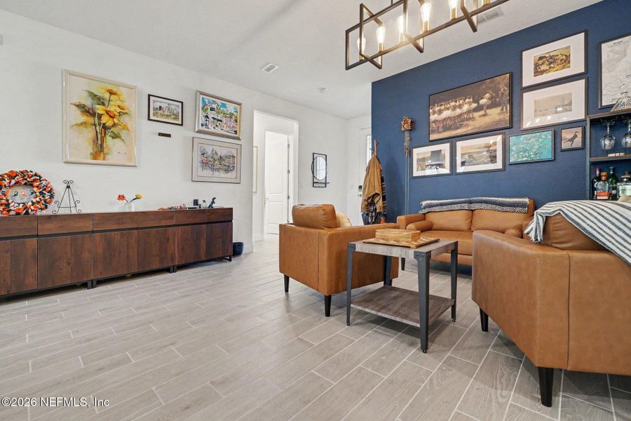 Furnished interior view inside a new home in , Yulee (Image 7).