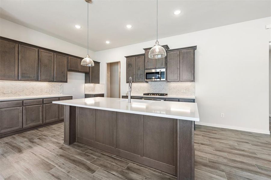 Furnished interior view inside a new home in Morningstar, Aledo (Image 8).