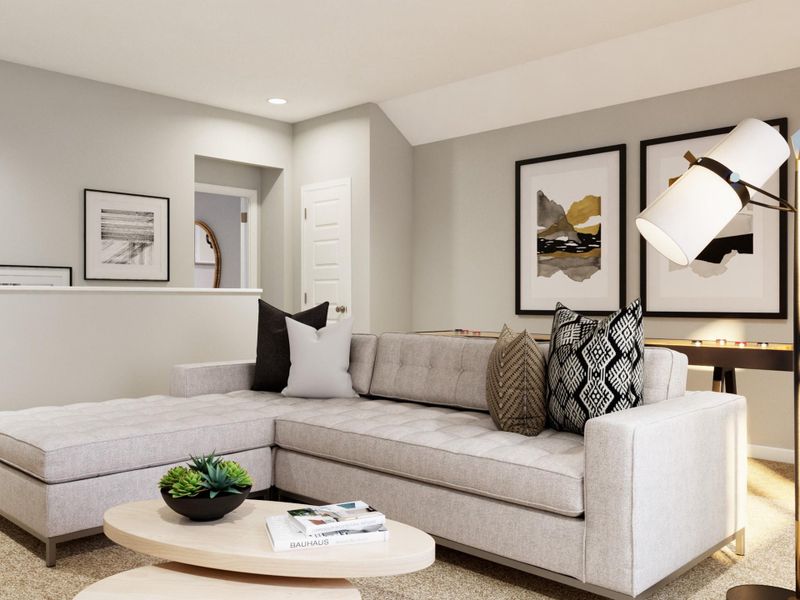 Photos are a representation of the floor plan. Options and interior selections will vary.