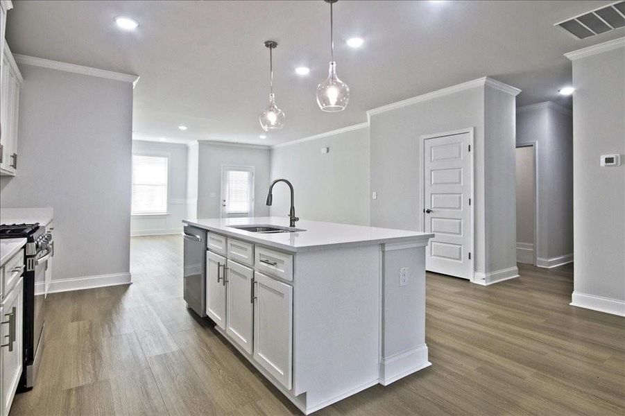 Furnished interior view inside a new home in Cooper's Walk, Loganville (Image 5).