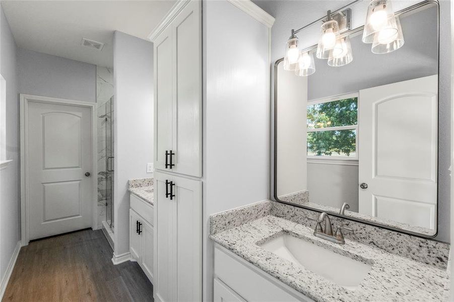 Furnished interior view inside a new home in , Tool (Image 10).